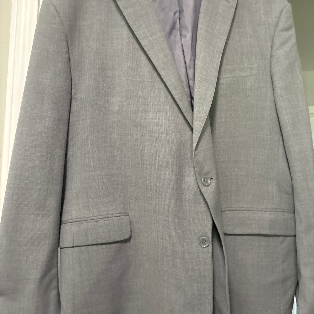 Light Gray Suit Jacket
